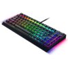 Razer BlackWidow V4 75% - Mechanical Gaming Keyboard with RGB Lighting (Special Macro Keys, Double-shot ABS Key Cap, Switch Click Sound, Scroll Wheel and Media Key) US-Layout |...