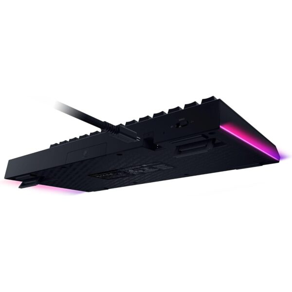 Razer BlackWidow V4 Pro 75% - Wireless Hot-Swappable Gaming Keyboard - OLED Display (Command Dial, 4K Hz & Bluetooth Connectivity, Magnetic Palm Rest) US Layout ISO | Black