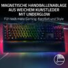 Razer BlackWidow V4 Pro (Green Switch) - Mechanical Gaming Keyboard (Clicking Mechanical Switches, Command Wheel & 8 Macro Keys, Multi-Function Roller, Palm Rest) QWERTY...