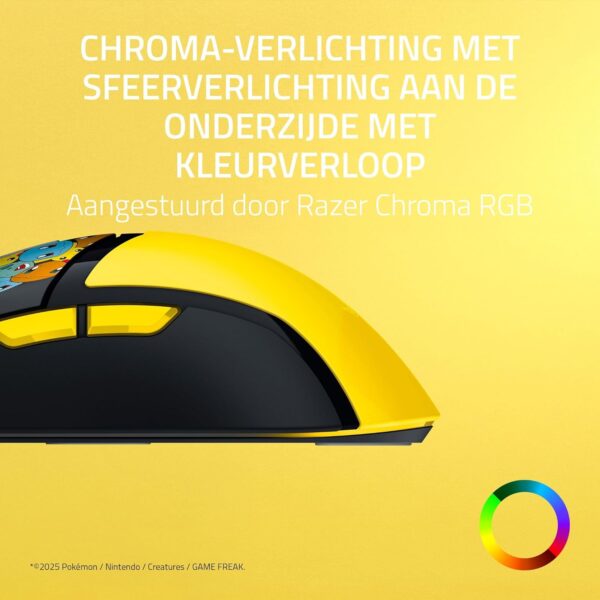 Razer Cobra Pokémon Edition - Lightweight Wired Gaming Mouse - 8500 DPI Sensor - 58g - Optical Mouse Switches 3rd Gen - Chroma Lighting with Gradient Underglow - Speedflex Cable...