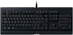 Razer Cynosa Lite - gaming keyboard with RGB chroma (membrane keys made for gaming, RGB chroma lighting, fully programmable - UK layout)