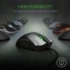 Razer - DeathAdder Essential Gaming Mouse: optical sensor 6400 DPI - 5 programmable keys - mechanical switch - rubber side grips - classic black