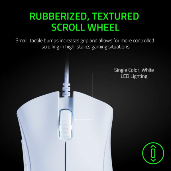 Razer DeathAdder Essential White Edition Mouse - RZ0103850200