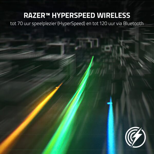 Razer DeathAdder V2 Pro - Draadloze gamingmuis met ergonomisch comfort (HyperSpeedWireless, 2e generatie optische schakelaars, optische 20K-sensor, Speedflex-kabel, 88 g)...