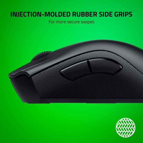 Razer DeathAdder V2 Pro - Draadloze gamingmuis met ongeëvenaarde ergonomie (Wireless, Optische sensor 20K DPI, Optische muisswitch, Batterijduur van 70 uur, 88 g) Zwart