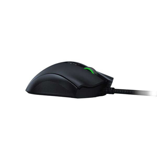 Razer DeathAdder V2 - Wired USB Gaming Mouse with Ergonomic Comfort (Optical Switches, Optical Focus + 20K Sensor, Speedflex Cable, Integrated Memory, Programmable) Black