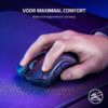 Razer Deathadder V2 X HyperSpeed- Draadloze gamingmuis met ongeëvenaarde ergonomie (Wireless, Optische sensor 14K DPI, Optische muisswitch, Batterijduur van 240 uur) Zwart