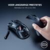 Razer Deathadder V2 X HyperSpeed- Draadloze gamingmuis met ongeëvenaarde ergonomie (Wireless, Optische sensor 14K DPI, Optische muisswitch, Batterijduur van 240 uur) Zwart