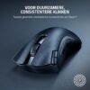 Razer Deathadder V2 X HyperSpeed- Draadloze gamingmuis met ongeëvenaarde ergonomie (Wireless, Optische sensor 14K DPI, Optische muisswitch, Batterijduur van 240 uur) Zwart