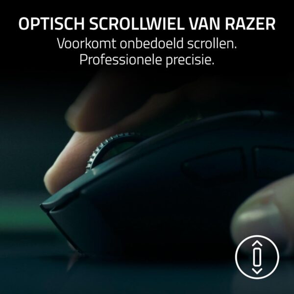 Razer DeathAdder V4 Pro - Ultralight Wireless Ergonomic Esports Mouse - 56g - 2.4Ghz Hyperspeed - Focus Pro 45K Sensor - 8K Hz Polling - Optical Switches Gen-4 - PC/Mac | Black