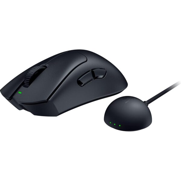 Razer DeathAdder V4 Pro - Ultralight Wireless Ergonomic Esports Mouse - 56g - 2.4Ghz Hyperspeed - Focus Pro 45K Sensor - 8K Hz Polling - Optical Switches Gen-4 - PC/Mac | Black