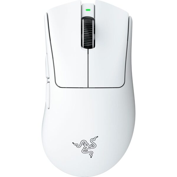 Razer DeathAdder V4 Pro - Ultralight Wireless Ergonomic Esports Mouse - 57g - 2.4Ghz Hyperspeed - Focus Pro 45K Sensor - 8K Hz Polling - Optical Switches Gen-4 - PC/Mac | White