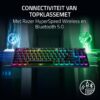 Razer DeathStalker V2 Pro Tenkeyless (Red Switch) - Wireless Optical Low-Profile Gaming Keyboard (Linear Optical Switches, Wireless HyperSpeed, Bluetooth 5.0) QWERTY US-Layout |...