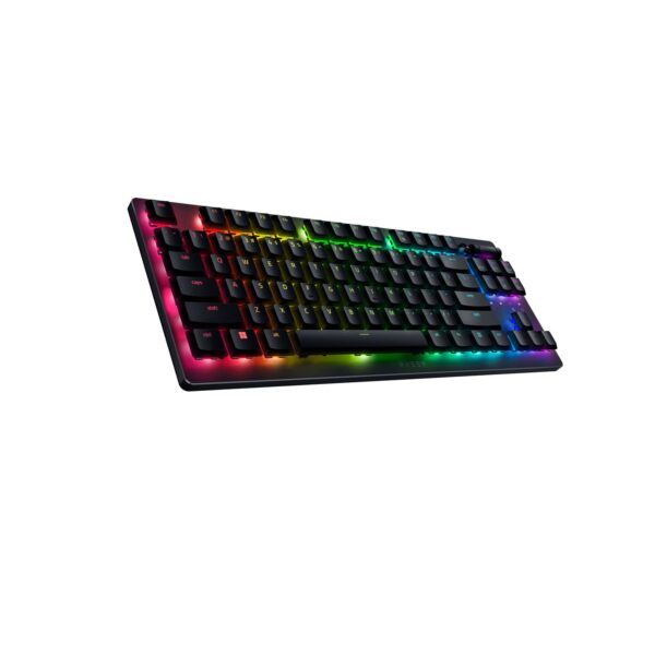 Razer DeathStalker V2 Pro Tenkeyless (Red Switch) - Wireless Optical Low-Profile Gaming Keyboard (Linear Optical Switches, Wireless HyperSpeed, Bluetooth 5.0) QWERTY US-Layout |...