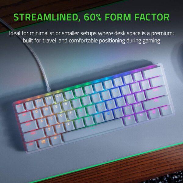 Razer Huntsman Mini keyboard USB QWERTY US International White
