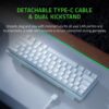Razer Huntsman Mini keyboard USB QWERTY US International White