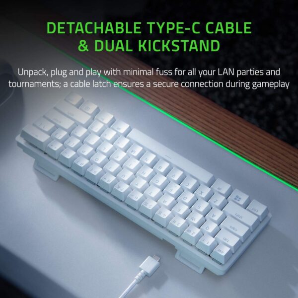 Razer Huntsman Mini keyboard USB QWERTY US International White