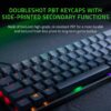 Razer Huntsman Mini (Paarse schakelaar) - Compact 60% gaming toetsenbord (klikkende optische schakelaars, Doubleshot PBT toetsen, afneembare USB-C kabel) QWERTY VS indeling | Zwart