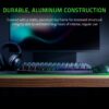 Razer Huntsman Mini (Paarse schakelaar) - Compact 60% gaming toetsenbord (klikkende optische schakelaars, Doubleshot PBT toetsen, afneembare USB-C kabel) QWERTY VS indeling | Zwart