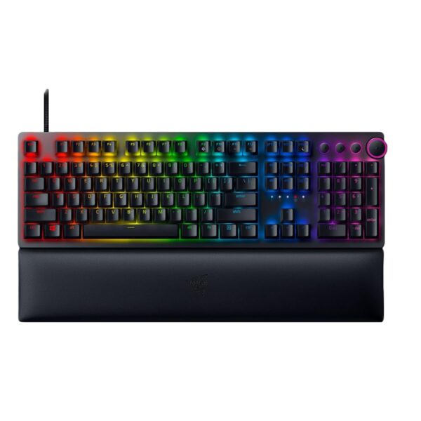 Razer Huntsman Mini (Paarse schakelaar) - Compact 60% gaming toetsenbord (klikkende optische schakelaars, Doubleshot PBT toetsen, afneembare USB-C kabel) QWERTY VS indeling | Zwart