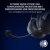 Razer HyperSpeed Playstation Licensed, bekabelde gaming-headset voor Playstation, Triforce 50 mm, HyperClear-microfoon, 3,5 mm jack, compatibiliteit met platforms, wit