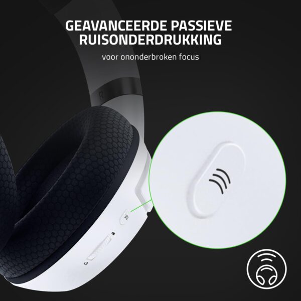 Razer Kaira For Xbox - Draadloze Xbox Series X-headset met geavanceerde drivers en microfoon waarmee je de concurrentie écht een stap voor blijft, Wit