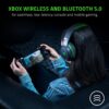 Razer Kaira Pro - Draadloze Gaming Headset voor Xbox Series X/S + Xbox One + PC + Bluetooth (Wireless, titanium-drivers van 50 mm, supercardioïde microfoon) Zwart - Groen