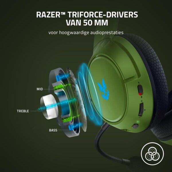 Razer Kaira Pro - Draadloze headset voor Xbox Series X en mobiele Xbox Gaming (TriForce Titanium 50 mm Drivers, HyperClear Supercardioïde Mic, Speciale Mobiele Mic) HALO
