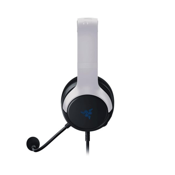 Razer Kaira X Bedrade Gaming Headset voor Playstation 5/PS5, PS4, PC, Mac, Mobiel: 50mm Drivers - HyperClear Cardioid Mic - Memory Foam Kussens - On-Headset Bediening - Wit & Zwart