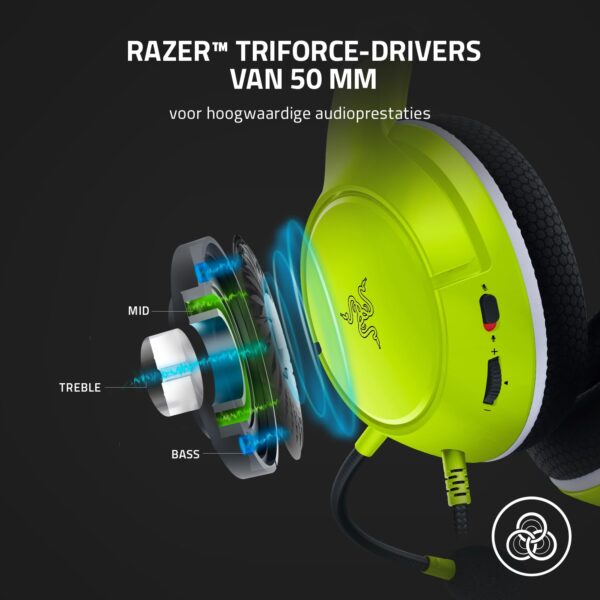 Razer Kaira X for Xbox - Bedrade headset voor de Xbox Series X|S (TriForce Drivers van 50mm, HyperClear cardioïde microfoon, voor pc, Mac, Nintendo Switch en mobiele apparaten)...