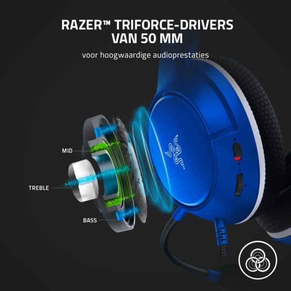 Razer Kaira X for Xbox - Bedrade headset voor de Xbox Series X|S (TriForce titanium-drivers van 50mm, HyperClear cardioïde microfoon, voor pc, Mac, Nintendo Switch en mobiele...