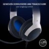 Razer Kaira X voor Playstation - Bedrade headset voor PS5 (TriFroce 50 mm driver, HyperClear microfoon, Flowknit oorkussens van memory foam, knop voor dempen microfoon,...
