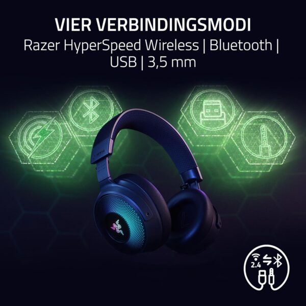 Razer Kitty Oortjes V2 - Universele Clip-on Kitty Oortjes Voor Headsets (Veelzijdig, Verstelbare Riempjes, 26g Lichtgewicht Premium Silicone) Roze