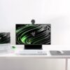 Razer Kiyo Pro - USB HD-Streaming Camera met Hoge Prestatie Lichtsensor en Voet (Webcam, Full HD Video 1080p, 60 FPS, HDR, Groothoeklens, Open Broadcaster Software, Xsplit) Zwart