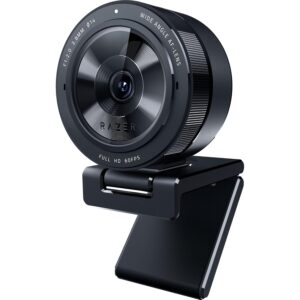 Razer Kiyo Pro - USB HD-Streaming Camera met Hoge Prestatie Lichtsensor en Voet (Webcam, Full HD Video 1080p, 60 FPS, HDR, Groothoeklens, Open Broadcaster Software, Xsplit) Zwart