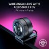 Razer Kiyo Pro Webcam voor streaming, gaming, videogesprekken: Full HD 1080p 60FPS - Adaptieve lichtsensor - HDR-ingeschakeld - groothoeklens met verstelbare FOV - Werkt met...