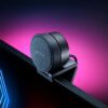 Razer Kiyo Pro Webcam voor streaming, gaming, videogesprekken: Full HD 1080p 60FPS - Adaptieve lichtsensor - HDR-ingeschakeld - groothoeklens met verstelbare FOV - Werkt met...