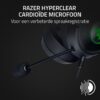 Razer Kraken Kitty V2 - Bedrade RGB Headset met Cat Ears (Reactive Streaming Lighting, Razer HyperClear Mic, TriForce 40mm Drivers, 7.1 Surround Sound) Zwart