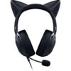 Razer Kraken Kitty V2 - Bedrade RGB Headset met Cat Ears (Reactive Streaming Lighting, Razer HyperClear Mic, TriForce 40mm Drivers, 7.1 Surround Sound) Zwart