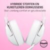 Razer Kraken Kitty V2 - Bedrade RGB Headset met Kitty-oortjes voor gamen en streamen (325 g, TriForce 40 mm Drivers, HyperClear Cardioid Mic, Surround Sound) Wit