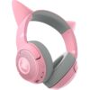 Razer Kraken Kitty V2 BT - Draadloze Bluetooth RGB Headset met Kitten Oren (Bluetooth 5.2, TriForce 40mm Drivers, geïntegreerde Mic, 325g Lichtgewicht, tot 40hr Batterij) Quartz