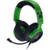 Razer Kraken V4 X Minecraft Edition - Bedrade USB PC Gaming Headset (TriForce 40mm Drivers, Intrekbare Cardioïde Mic, Surround Sound, Chroma RGB, voor PC & console via USB-C)...