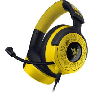 Razer Kraken V4 X Pokémon Edition - Bedrade USB PC Gaming Headset - TriForce 40mm Drivers - Intrekbare Cardioïde Mic - Surround Sound - Chroma RGB - voor PC & console via USB-C...