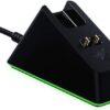 Razer Mouse Charging Pad Chroma: Magnetic Dock with Charging Status RGB Lighting - Non-Slip Geko Feet - Powered by Razer Chroma - Classic Black