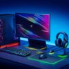 Razer Mouse Dock Chroma - RGB Lighting Charging Dock for DeathAdder V2 Pro, Viper Ultimate, Basilisk Ultimate, Naga Pro (Charging Station, Gecko Non-Slip feet) Black