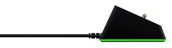 Razer Mouse Dock Chroma - RGB Lighting Charging Dock for DeathAdder V2 Pro, Viper Ultimate, Basilisk Ultimate, Naga Pro (Charging Station, Gecko Non-Slip feet) Black