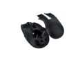 Razer Naga V2 HyperSpeed - Ergonomic Wireless MMO Gaming Mouse (19 Programmable Buttons, Wireless 2.4GHz, Bluetooth, Up to 250 Hours, Focus Pro 30K Optical Sensor) Black