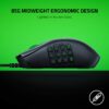 Razer Naga X Wired MMO Gaming Mouse: 18K DPI Optical Sensor - 2nd Generation Razer Optical Switch - Chroma RGB Lighting - 16 Programmable Buttons - 85g - Classic Black