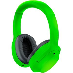 Razer Opus X (Green) - Draadloze headset met lage latentie en ANC-technologie (Bluetooth 5.0, Op maat afgestemde drivers van 40 mm, Ingebouwde microfoons, Batterijduur tot 40...