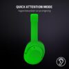 Razer Opus X (Green) - Draadloze headset met lage latentie en ANC-technologie (Bluetooth 5.0, Op maat afgestemde drivers van 40 mm, Ingebouwde microfoons, Batterijduur tot 40...
